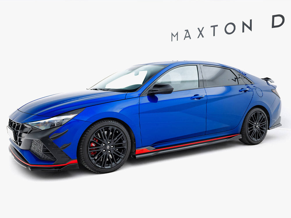 Maxton Design Side Skirts Diffusers Hyundai Elantra N Mk7