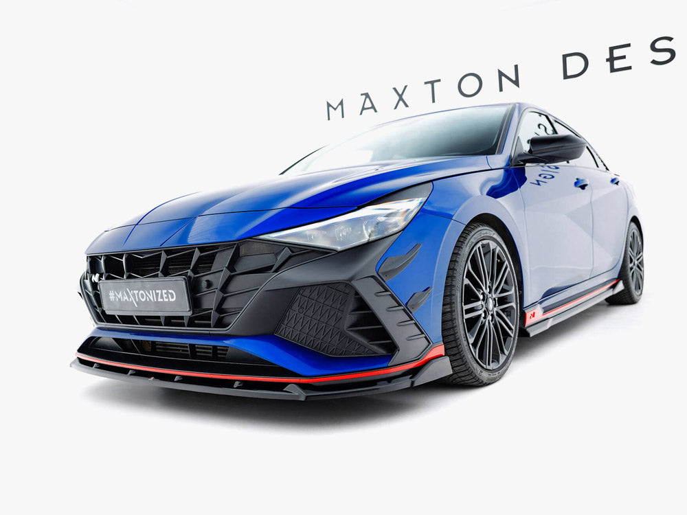 Maxton Design Front Splitter V.2 Hyundai Elantra N Mk7