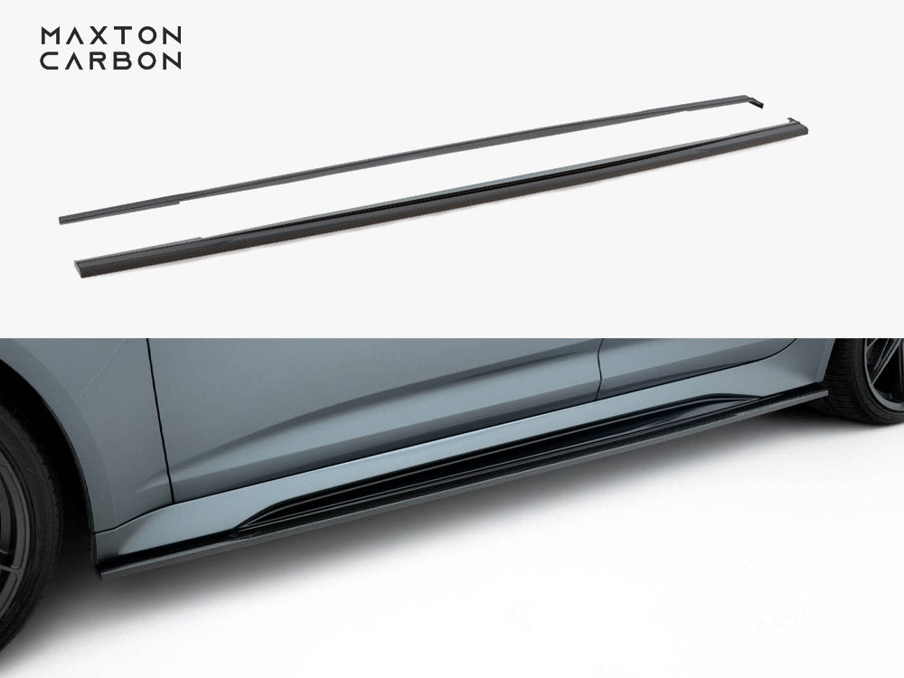 Maxton Design Carbon Fiber Side Skirts Audi RS6 C8 / C8 Facelift