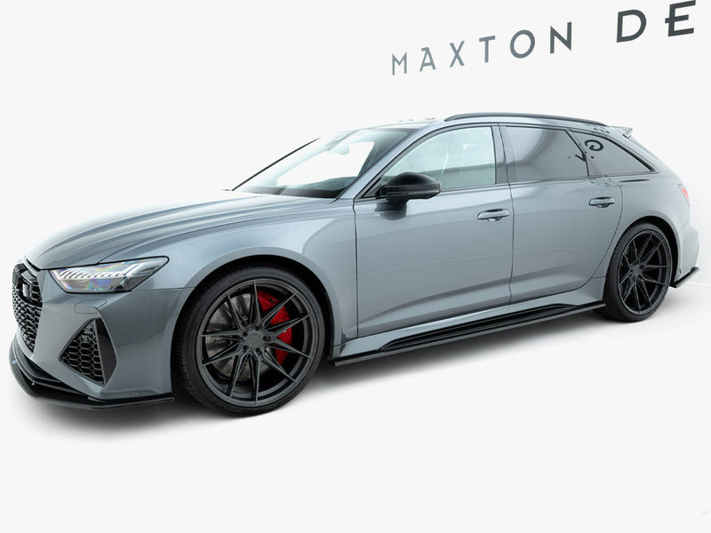 Maxton Design Carbon Fiber Side Skirts Audi RS6 C8 / C8 Facelift