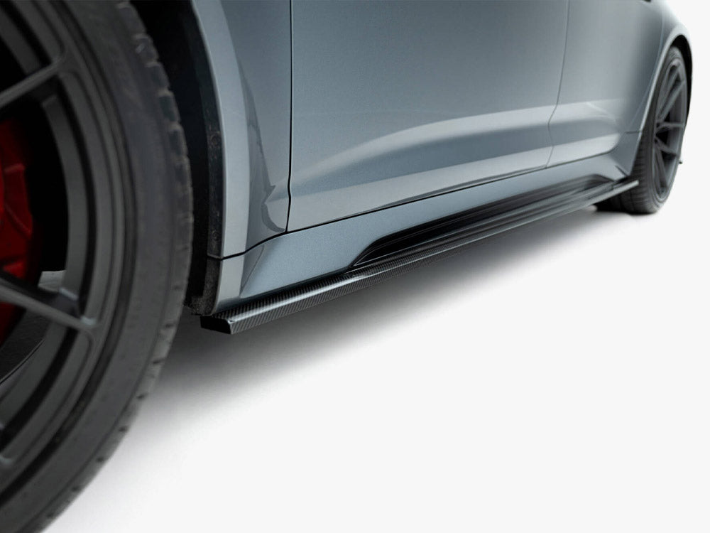 Maxton Design Carbon Fiber Side Skirts Audi RS6 C8 / C8 Facelift