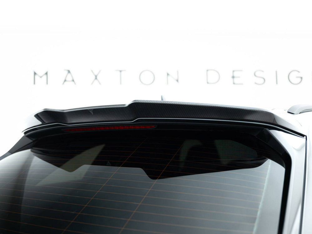 Maxton Design Carbon Fiber Tailgate Spoiler (Upper) Audi RS6 C8 / C8 Facelift