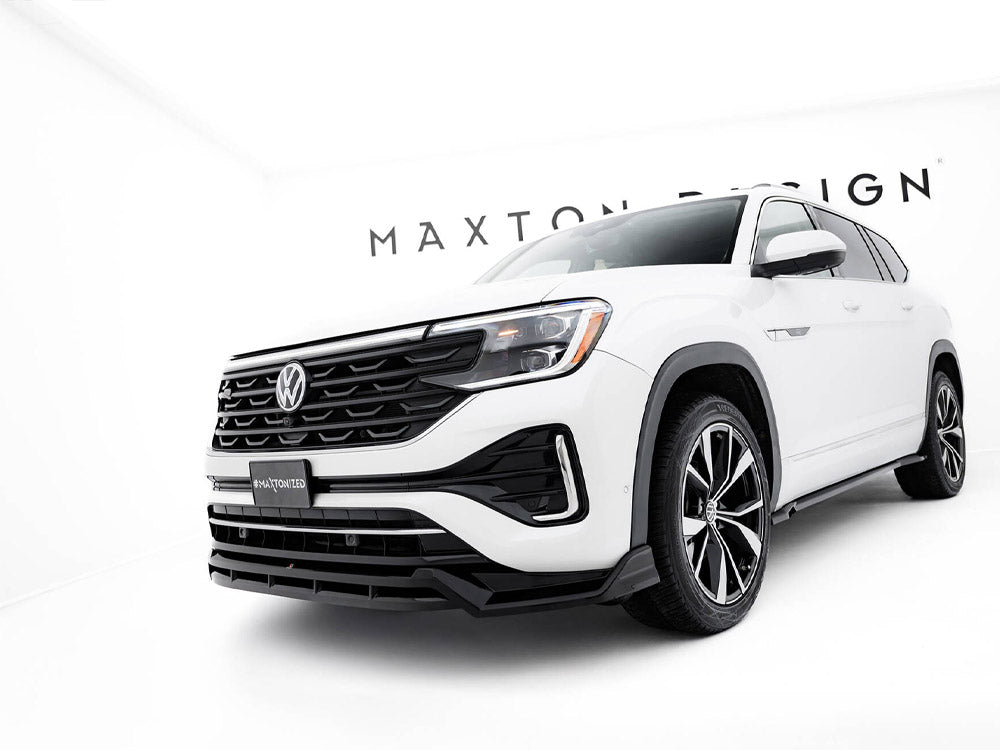 Maxton Design Front Splitter Volkswagen Atlas R-Line Mk1 Facelift 2