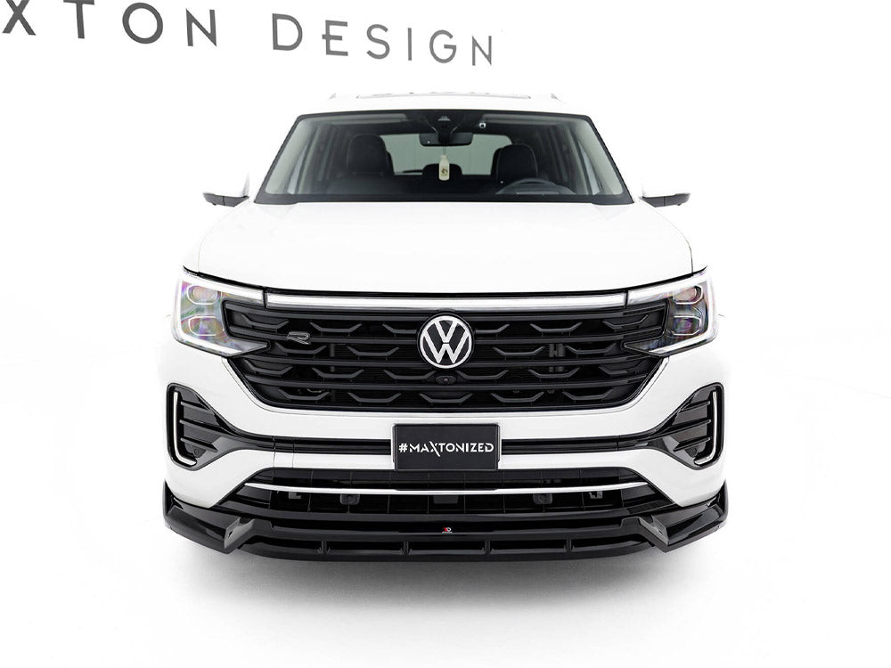 Maxton Design Front Splitter Volkswagen Atlas R-Line Mk1 Facelift 2