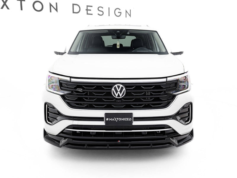 Maxton Design Front Splitter Volkswagen Atlas R-Line Mk1 Facelift 2
