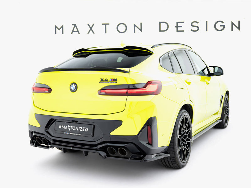 Maxton Design Bottom Spoiler CAP 3D BMW X4 M F98 Facelift