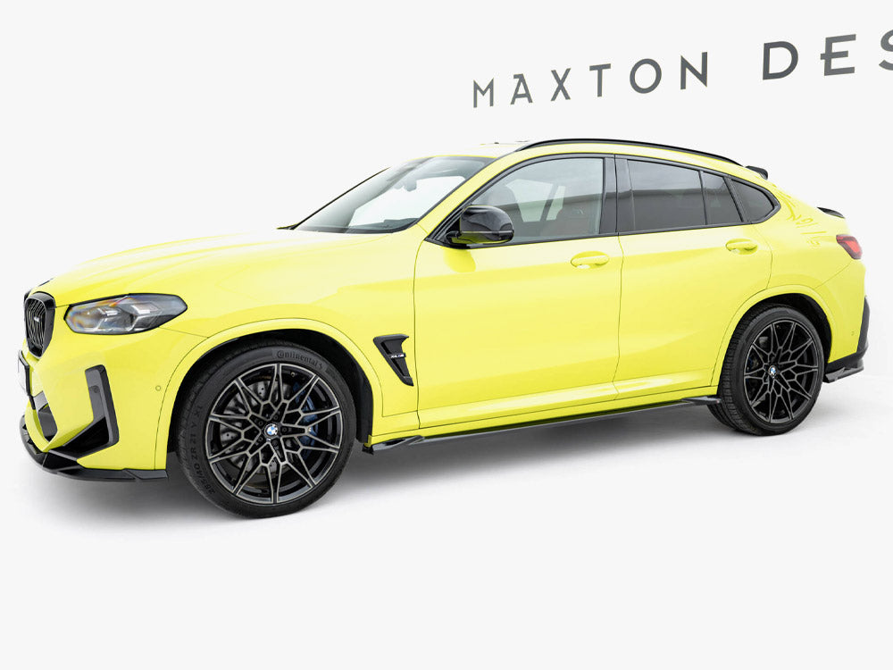 Maxton Design Side Skirts Diffusers BMW X4M F98 Facelift