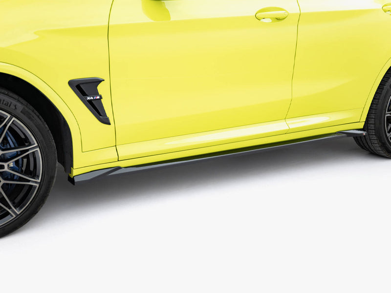 Maxton Design Side Skirts Diffusers BMW X4M F98 Facelift