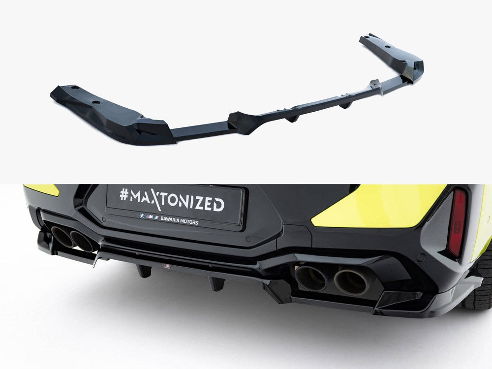 Maxton Design Rear Splitter (Vertical Bars) BMW X4M F98 Facelift