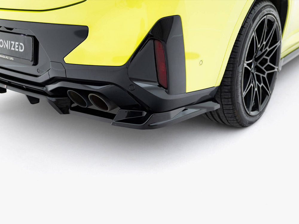 Maxton Design Rear Splitter (Vertical Bars) BMW X4M F98 Facelift