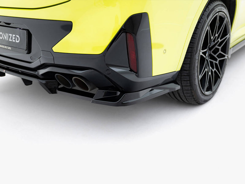 Maxton Design Rear Splitter (Vertical Bars) BMW X4M F98 Facelift