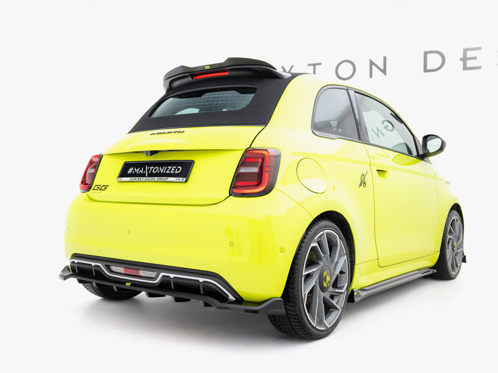 Maxton Design Rear Splitter (Vertical Bars) Abarth 500e
