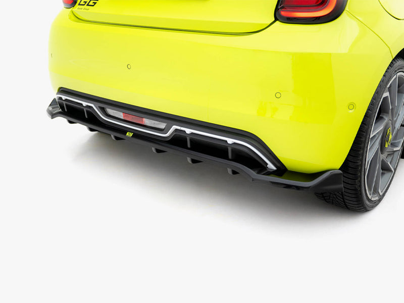 Maxton Design Rear Splitter (Vertical Bars) Abarth 500e