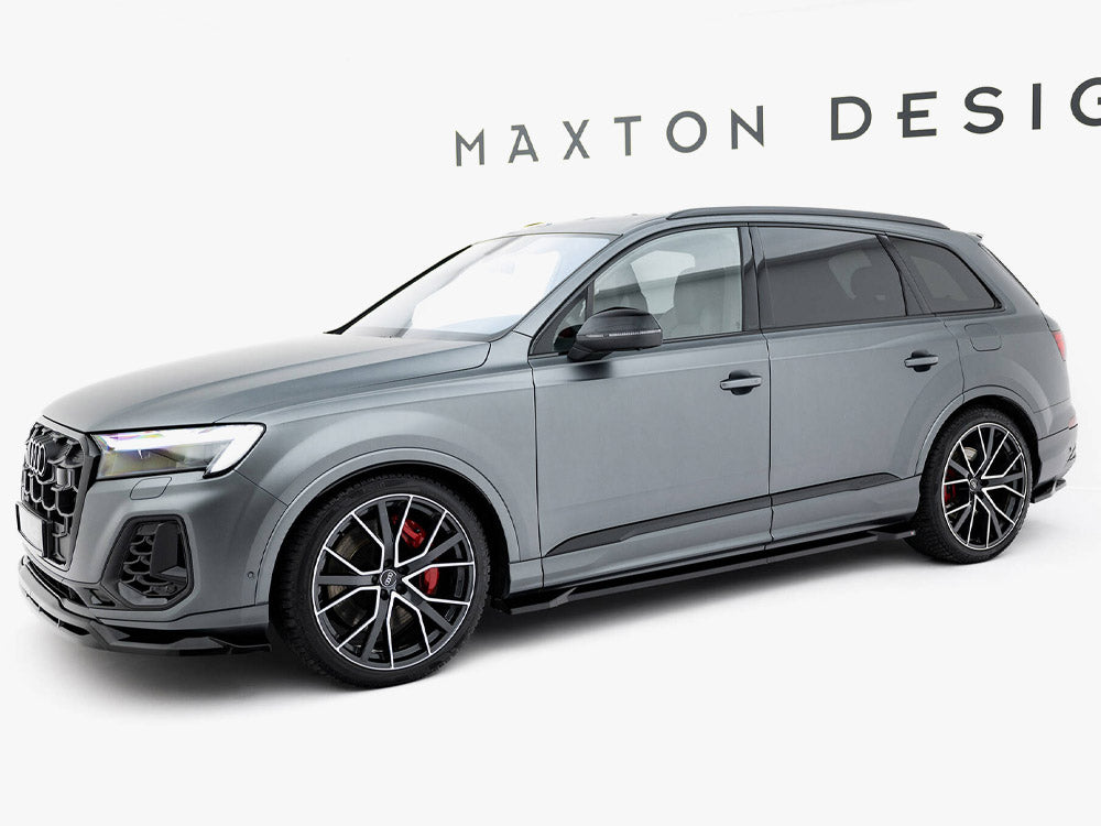 Maxton Design Side Skirt Diffusers Audi Q7 S-Line Mk2 Facelift 2