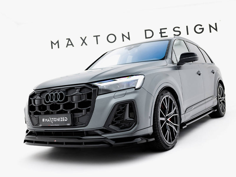 Maxton Design Front Splitter Audi Q7 S-Line Mk2 Facelift 2