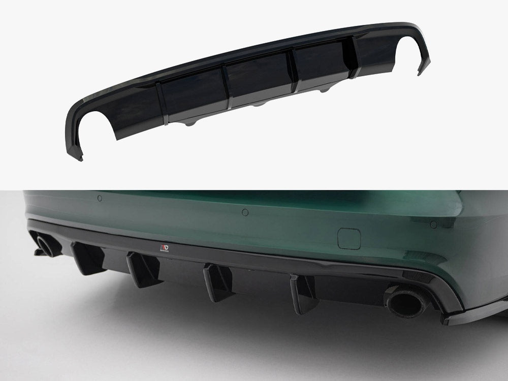 Maxton Design Rear Valance Audi A6 S-Line Avant C7