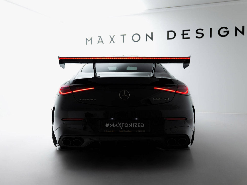 Maxton Design Carbon Spoiler V.2 + LED Mercedes-AMG CLE 53 C236