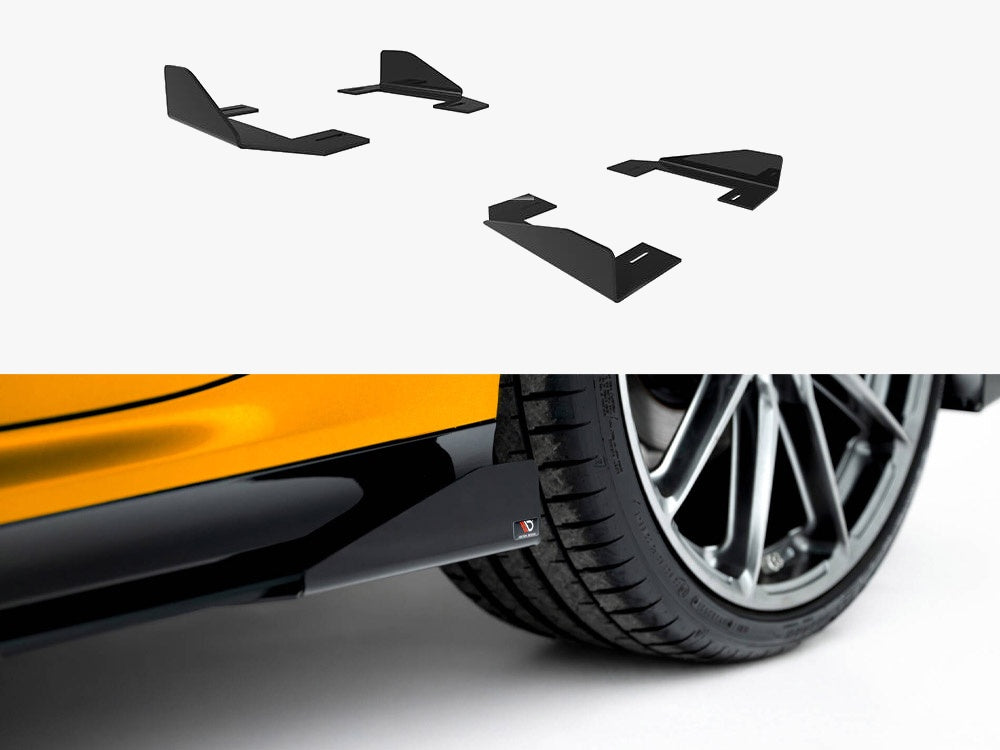 Maxton Design Side Flaps BMW 1 M-Pack F70