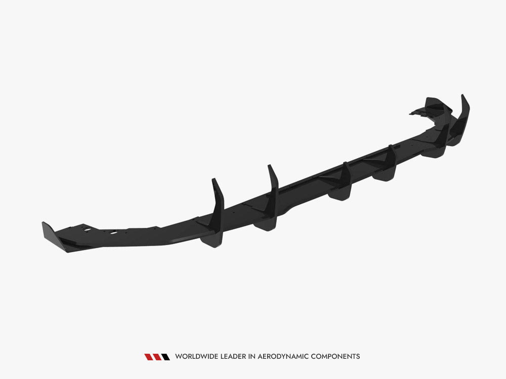 Maxton Design Street PRO Rear Diffuser + Flaps BMW 1 M-Pack F70