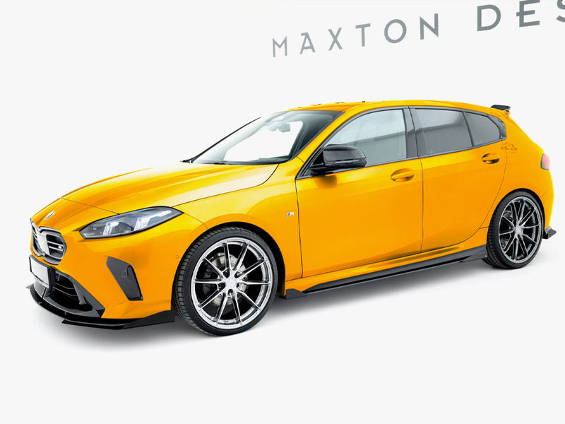 Maxton Design Street PRO Side Skirts Diffusers + Flaps BMW 1 M-Pack F70