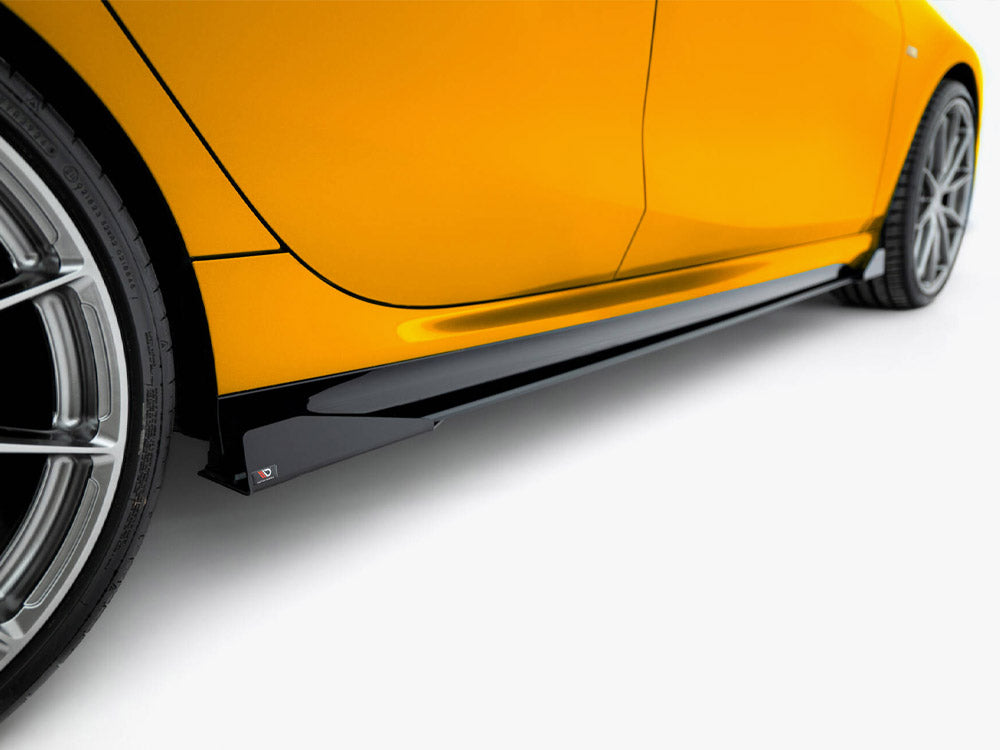 Maxton Design Street PRO Side Skirts Diffusers + Flaps BMW 1 M-Pack F70