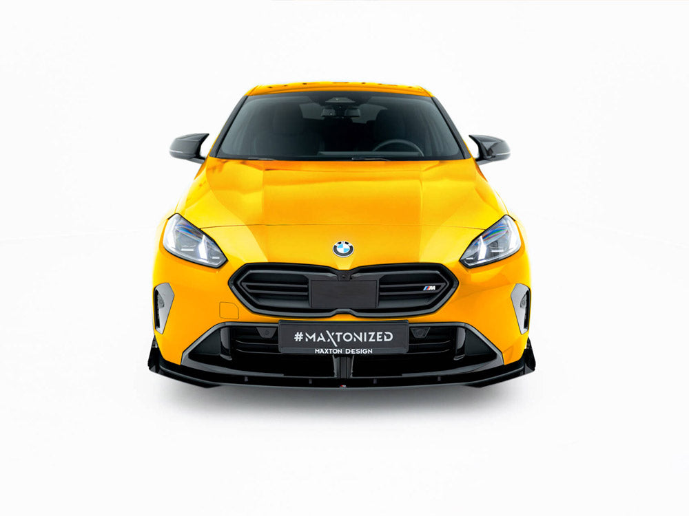 Maxton Design Street PRO Front Splitter + Flaps BMW 1 M-Pack F70