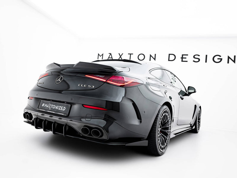 Maxton Design Street PRO Rear Diffuser + Flaps Mercedes-AMG CLE 53 C236