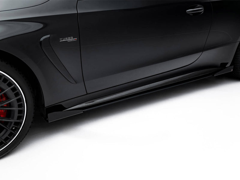 Maxton Design Street PRO Side Skirts Diffusers + Flaps Mercedes-AMG CLE 53 C236