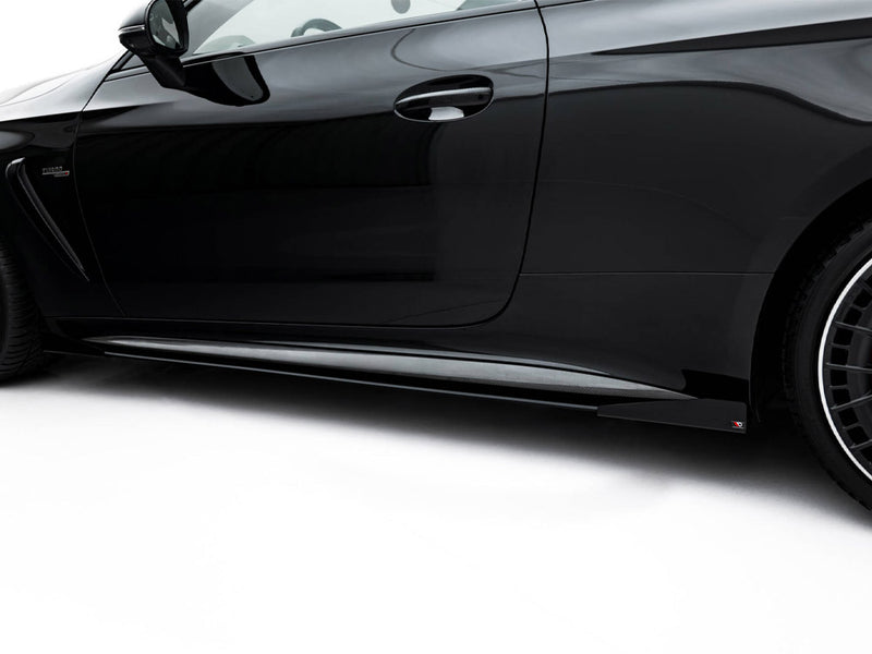 Maxton Design Street PRO Side Skirts Diffusers + Flaps Mercedes-AMG CLE 53 C236