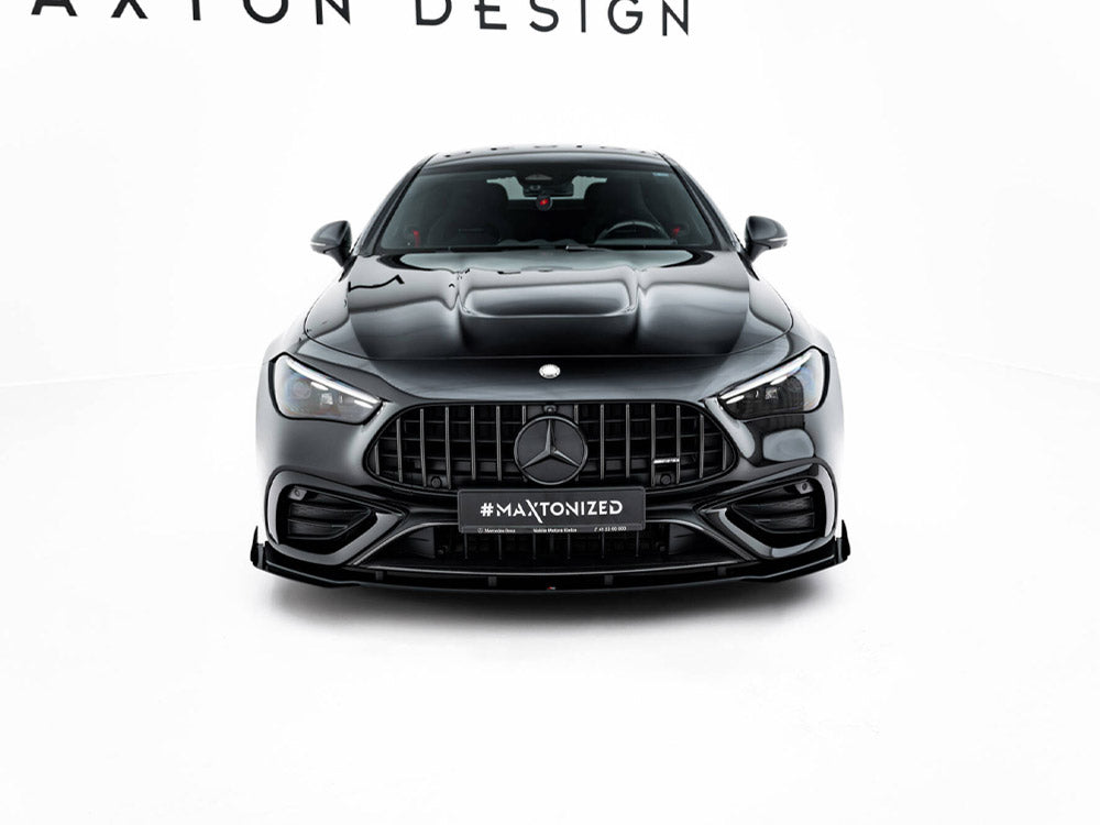 Maxton Design Street PRO Front Splitter + Flaps Mercedes-AMG CLE 53 C236