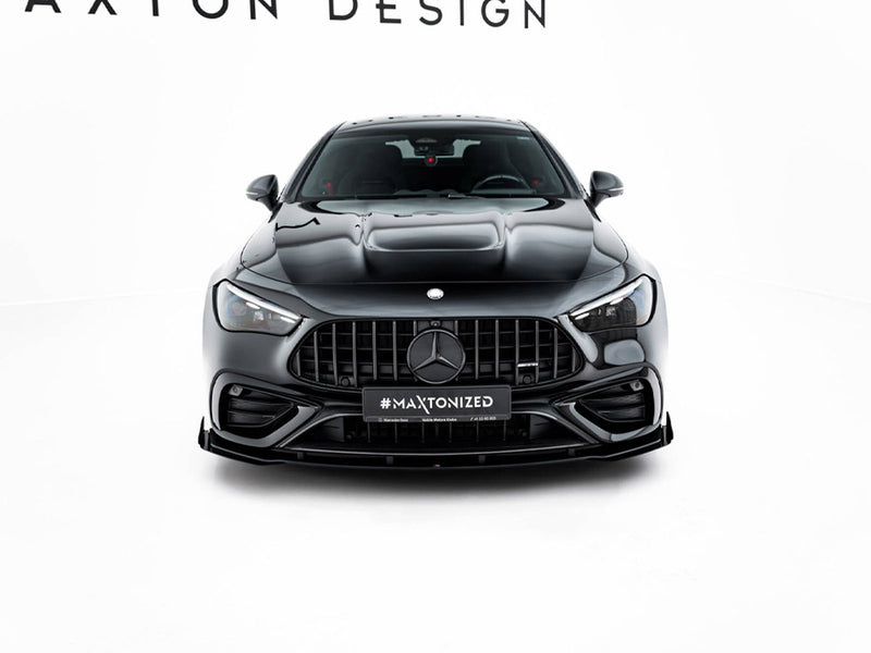 Maxton Design Street PRO Front Splitter + Flaps Mercedes-AMG CLE 53 C236