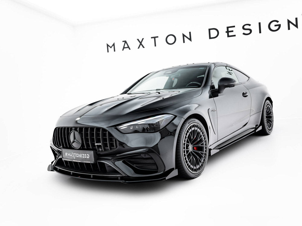 Maxton Design Street PRO Front Splitter + Flaps Mercedes-AMG CLE 53 C236