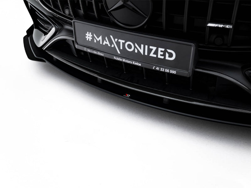 Maxton Design Street PRO Front Splitter + Flaps Mercedes-AMG CLE 53 C236