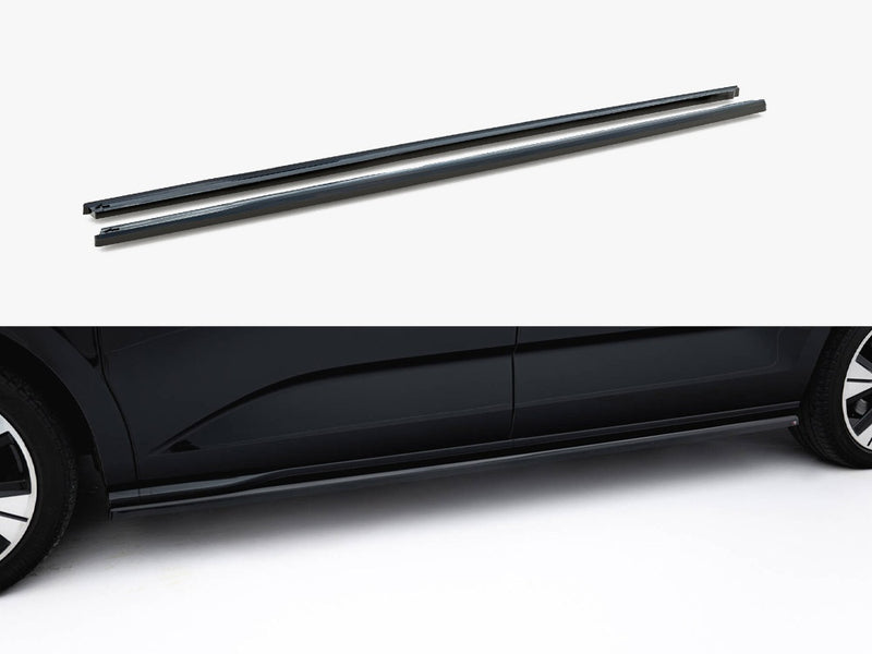 Maxton Design Side Skirts Diffusers Volkswagen Multivan Long T7