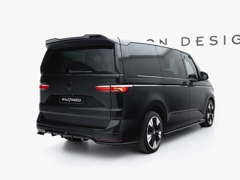 Maxton Design Rear Splitter (Vertical Bars) Volkswagen Multivan Long T7