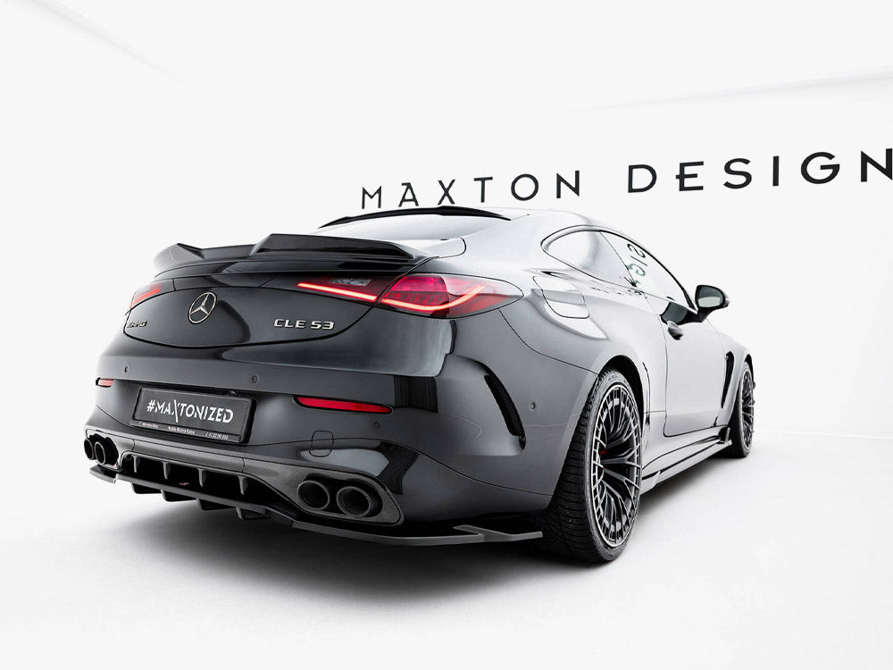 Maxton Design Rear Splitter (Vertical Bars) Mercedes-AMG CLE 53 C236
