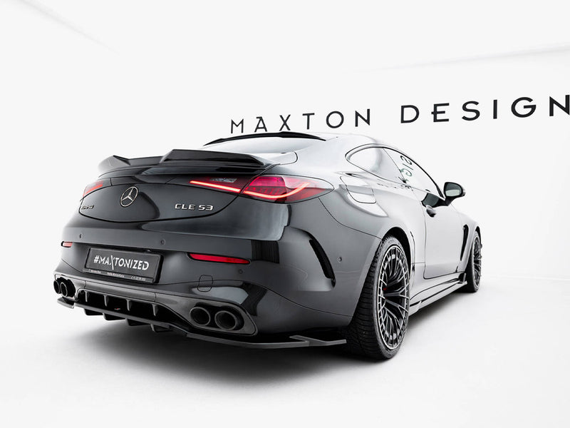 Maxton Design Rear Splitter (Vertical Bars) Mercedes-AMG CLE 53 C236