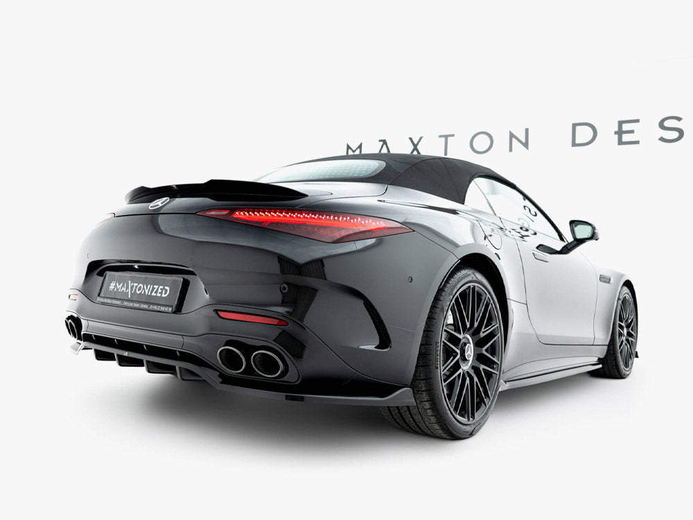 Maxton Design Rear Splitter (Vertical Bars) Mercedes-AMG SL 63 R232