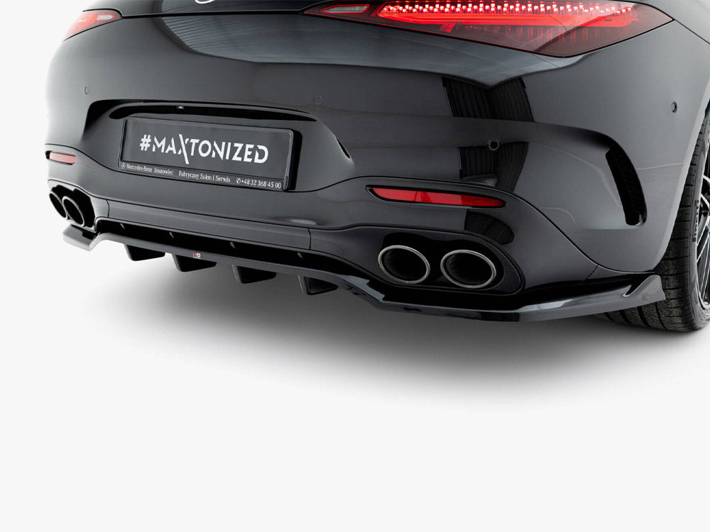 Maxton Design Rear Splitter (Vertical Bars) Mercedes-AMG SL 63 R232