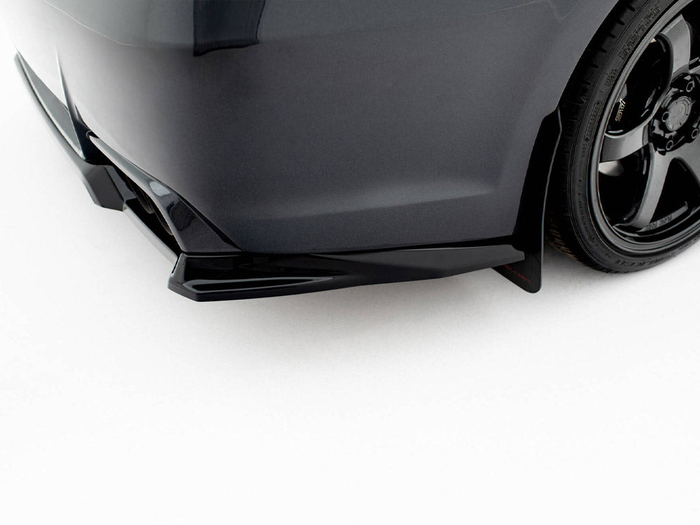 Maxton Design Rear Splitter (Vertical Bars) Subaru Impreza WRX STI Mk3 Facelift