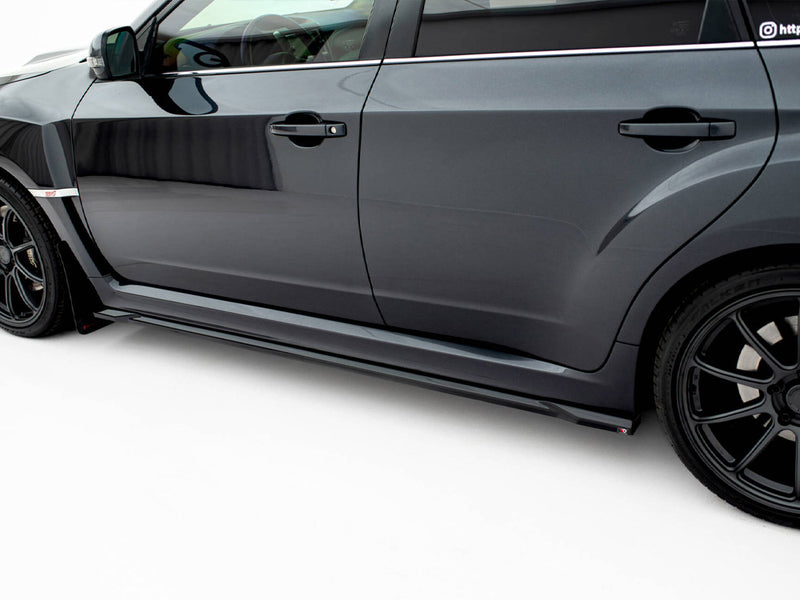 Maxton Design Side Skirts Diffusers V.2 Subaru Impreza WRX STI Mk3 Facelift