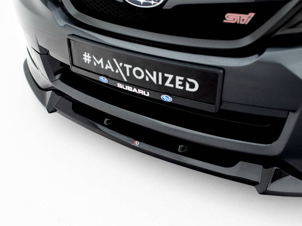 Maxton Design Front Splitter V.2 Subaru Impreza WRX STI Mk3 Facelift