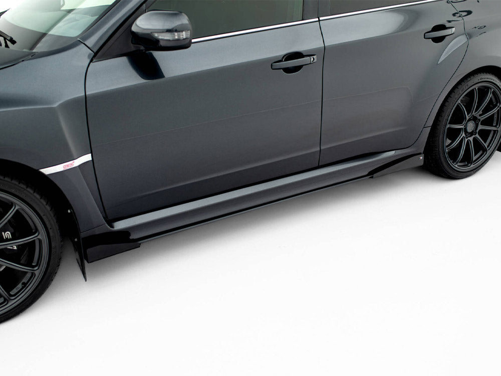 Maxton Design Side Flaps Subaru Impreza WRX STI Mk3 Facelift