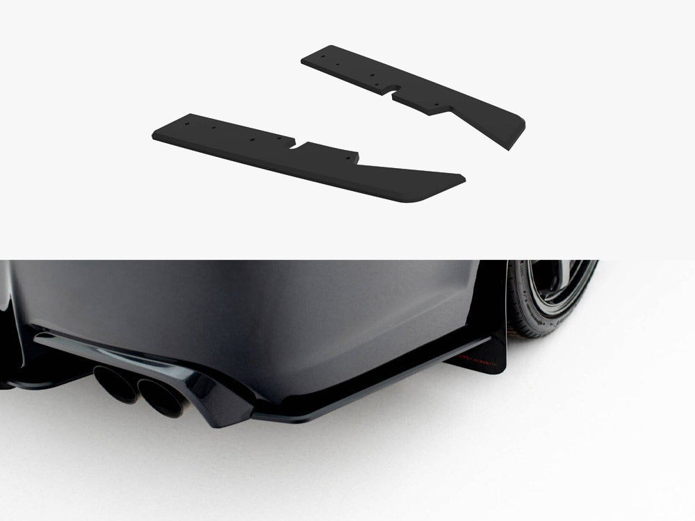 Maxton Design Street PRO Rear Side Splitters Subaru Impreza WRX STI Mk3 Facelift