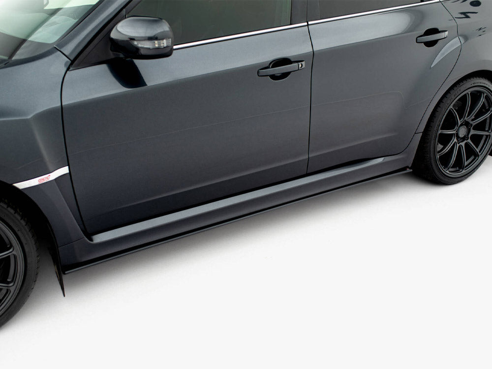 Maxton Design Street Pro Side Skirts Diffusers Subaru Impreza WRX STI Mk3 Facelift