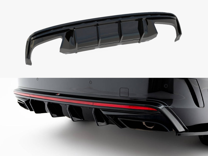 Maxton Design Rear Valance Skoda Octavia RS Liftback / Estate Mk4 Facelift
