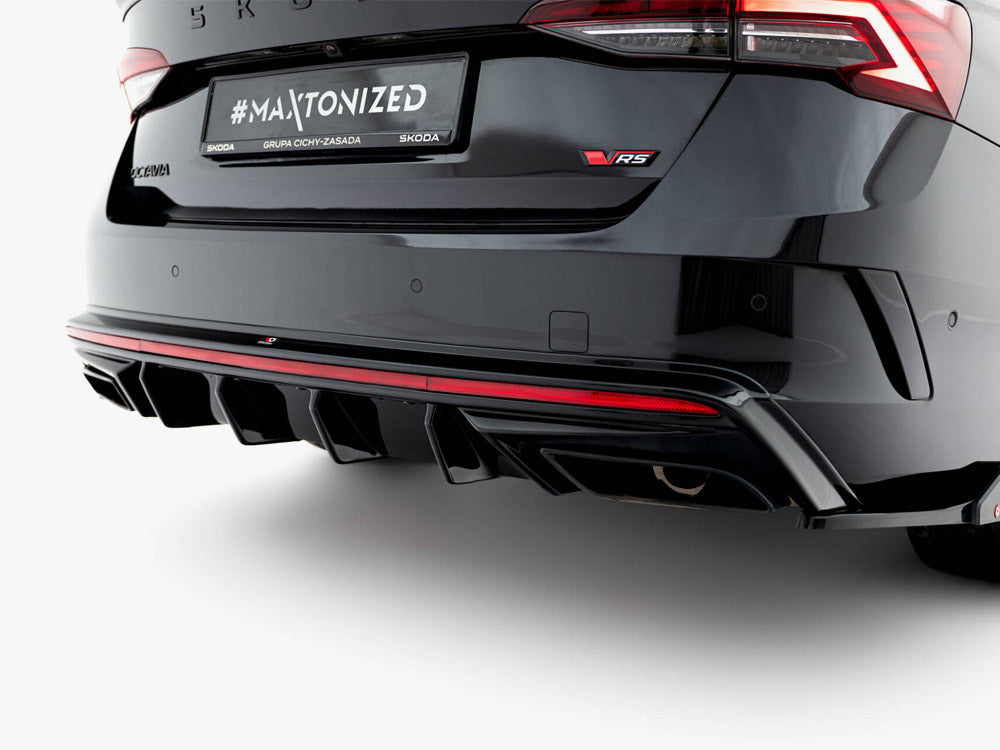 Maxton Design Rear Valance Skoda Octavia RS Liftback / Estate Mk4 Facelift