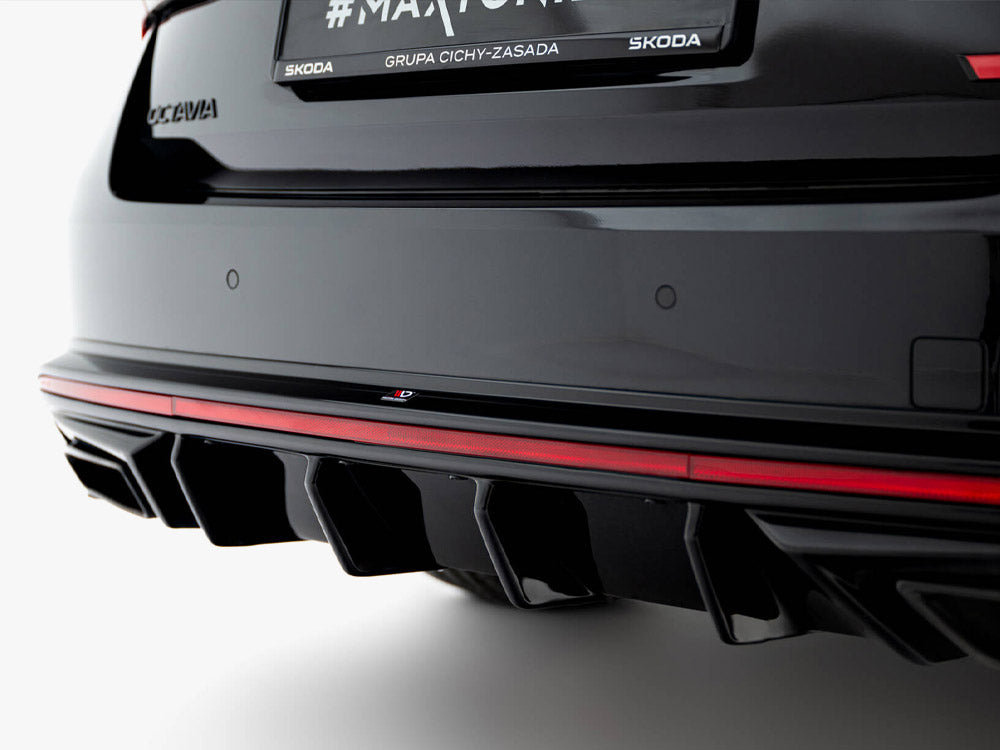 Maxton Design Rear Valance Skoda Octavia RS Liftback / Estate Mk4 Facelift