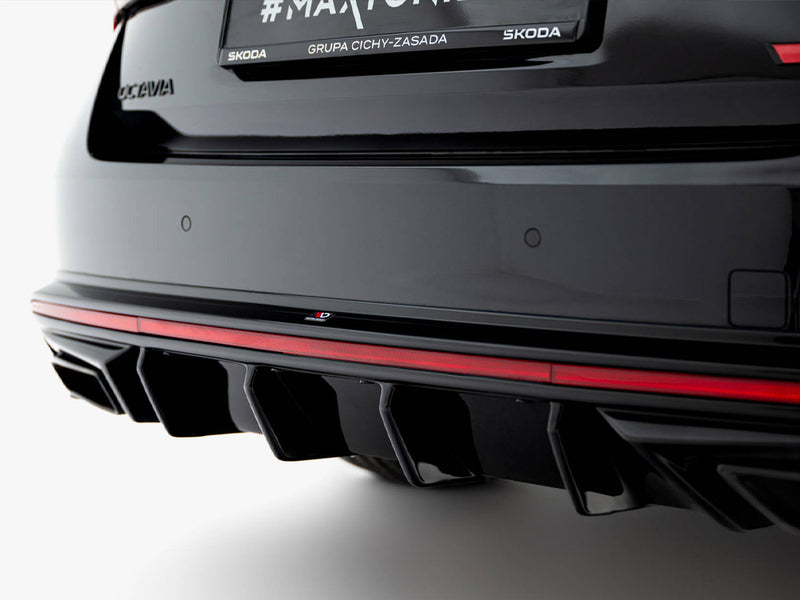 Maxton Design Rear Valance Skoda Octavia RS Liftback / Estate Mk4 Facelift