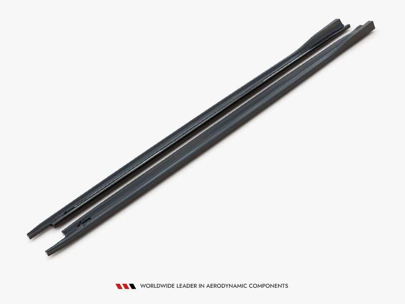 Maxton Design Side Skirt Diffusers V.2 Skoda Octavia RS Liftback / Estate Mk4 Facelift